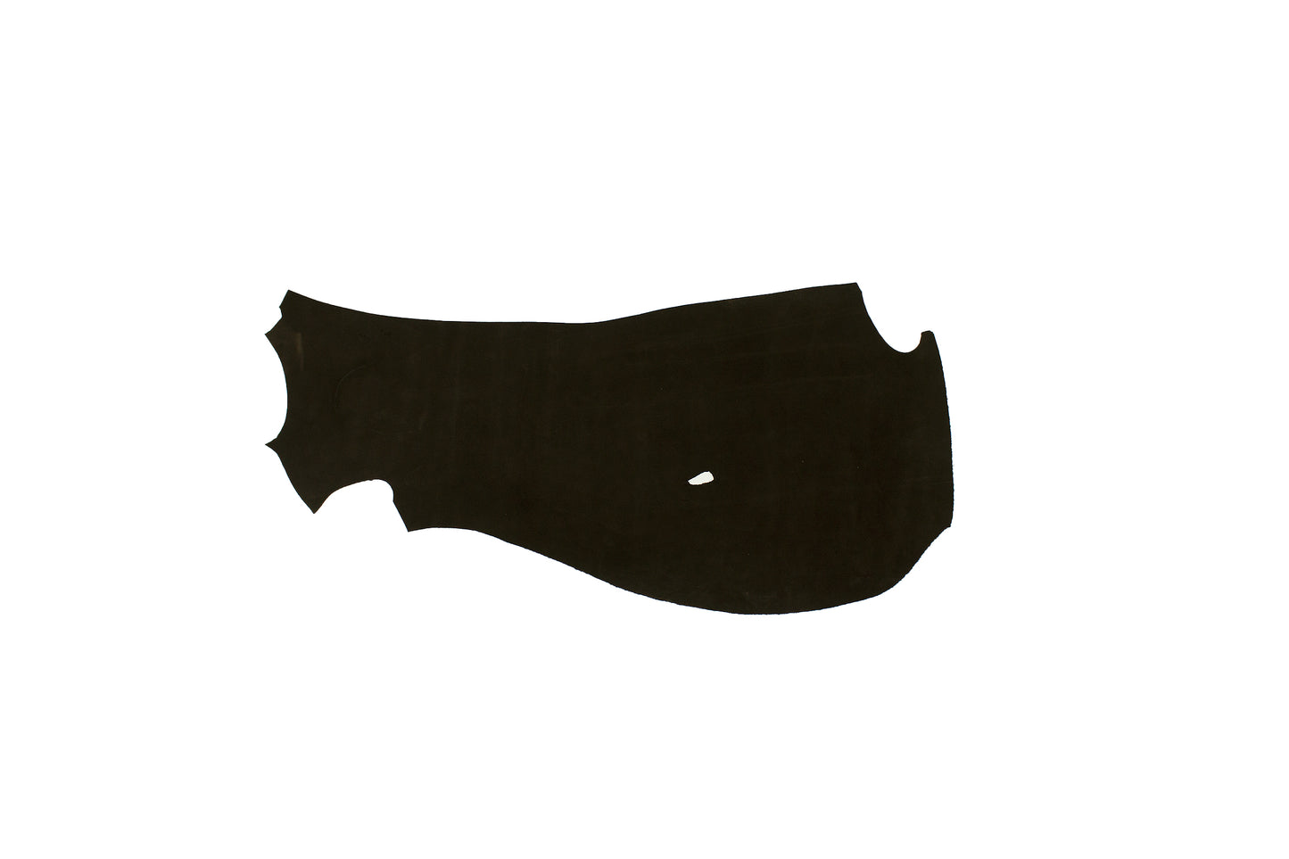 Trozo de piel serraje chocolate