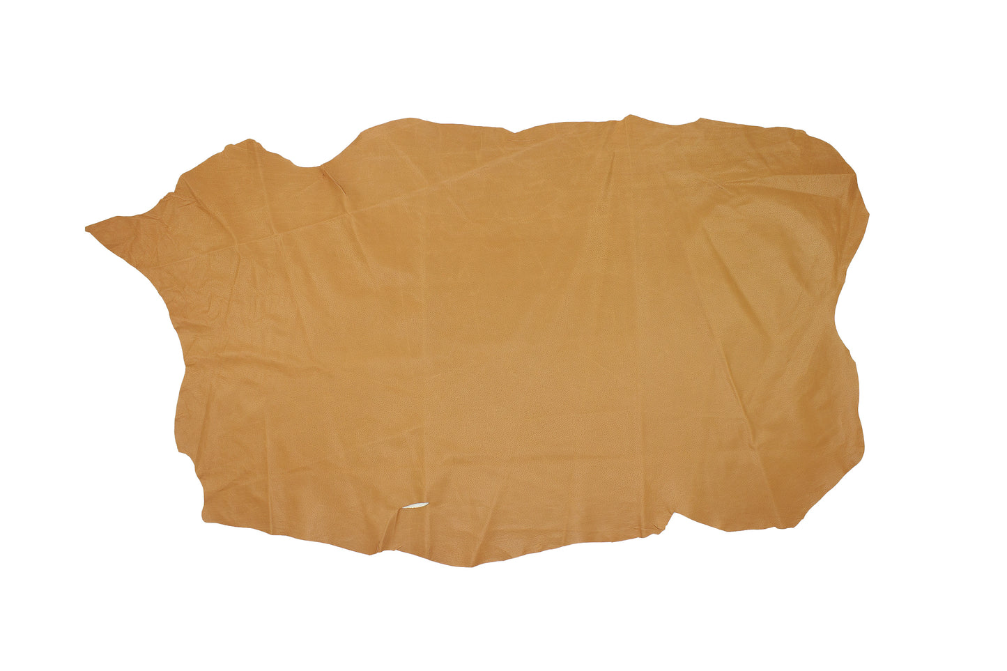 Piece of skin lining ironed pork meat