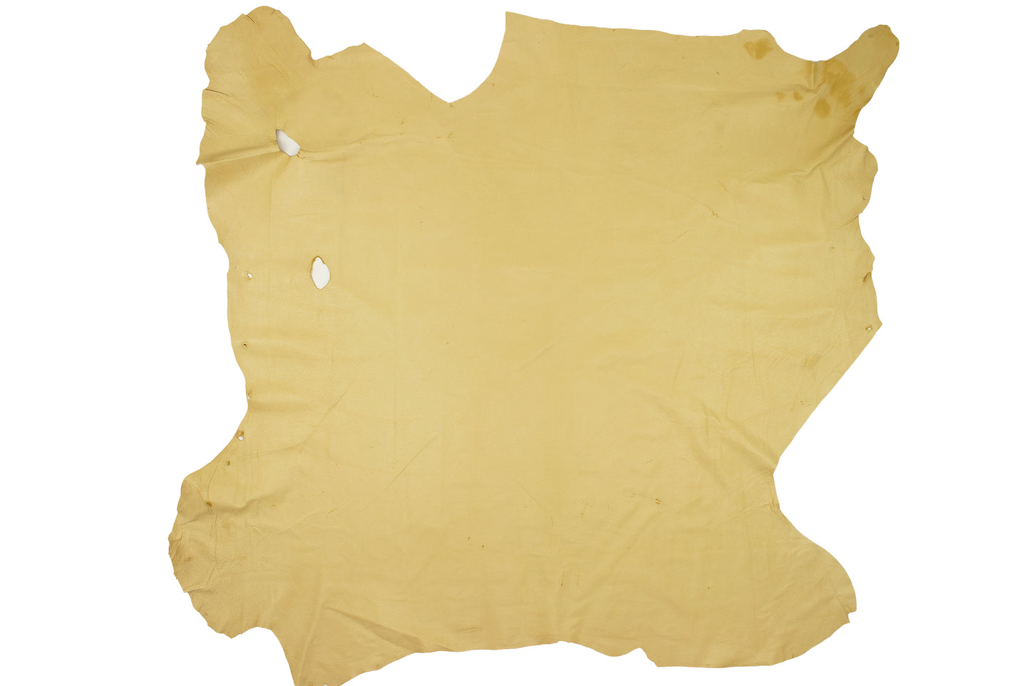 Trozo de piel forro cerdo flor arena