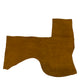Piece of brown split leather
