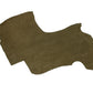 Piece of mole brown split leather