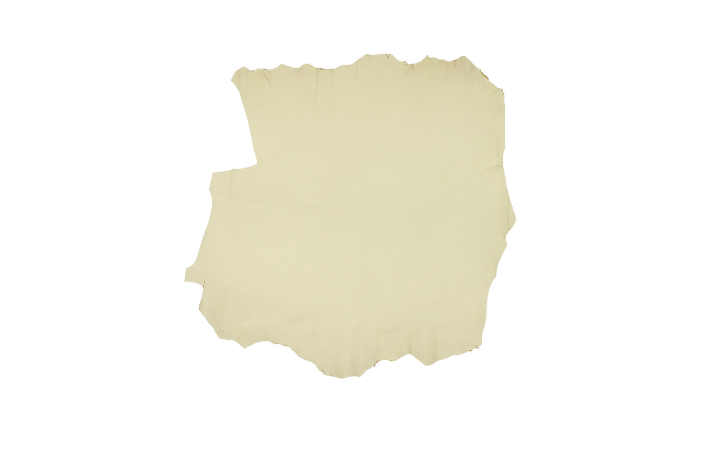 Piece of beige lambskin