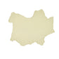 Piece of beige lambskin