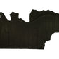 Piece of black rustic cowhide