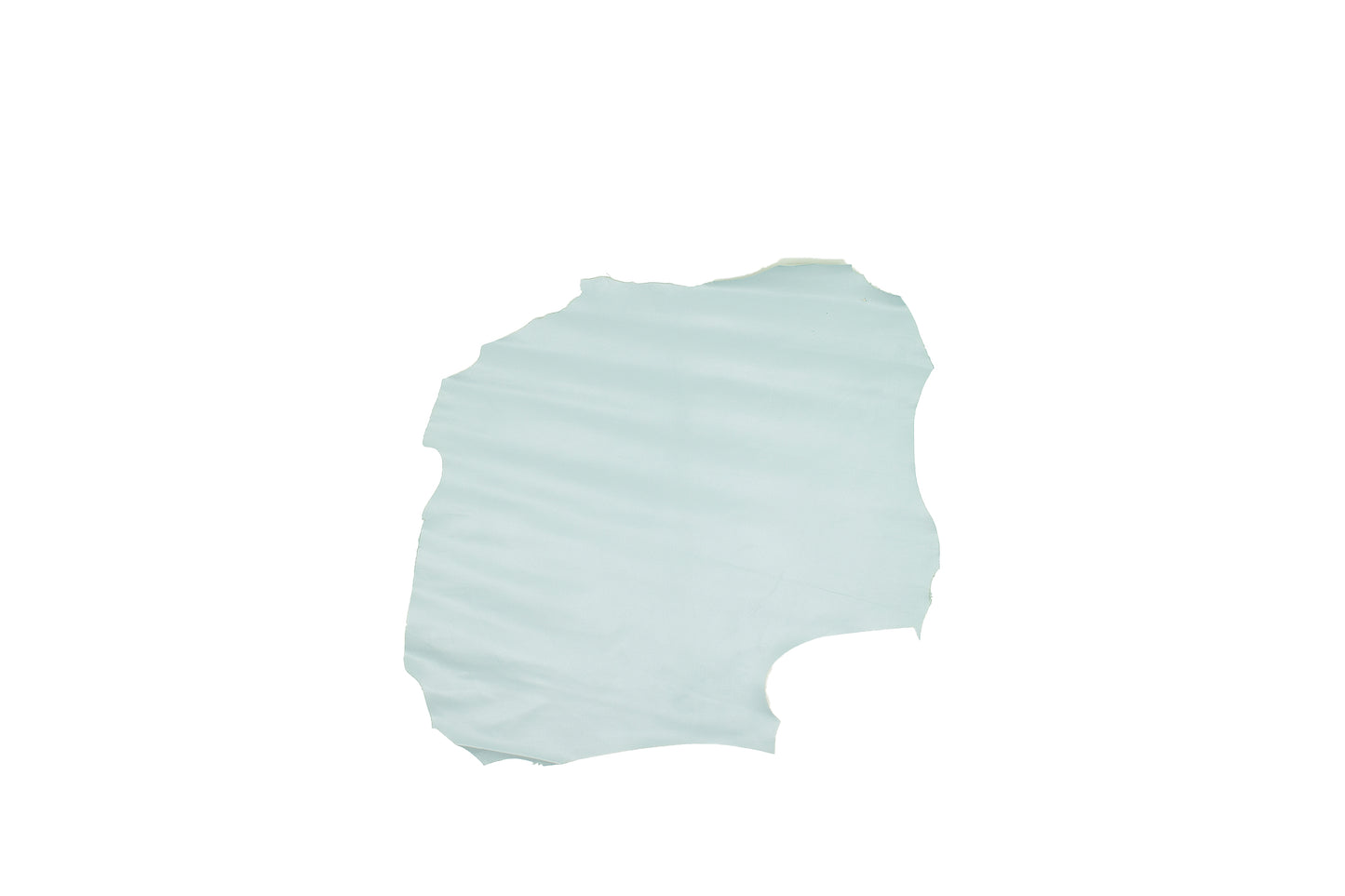 Piece of pearly blue goatskin