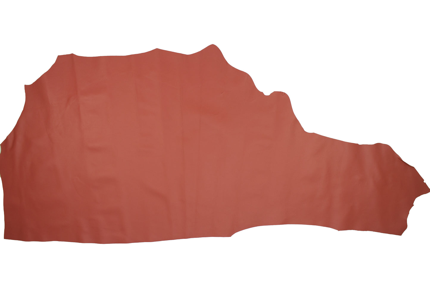 Trozo de piel vacuno salmon oscuro