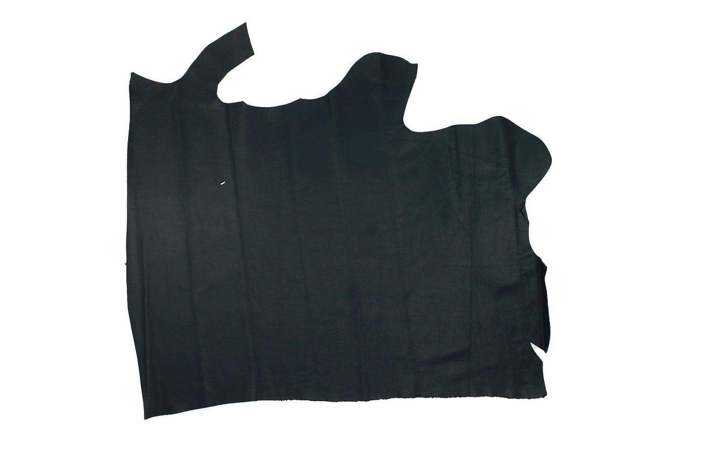 Trozo de piel vacuno bombeado azul marino