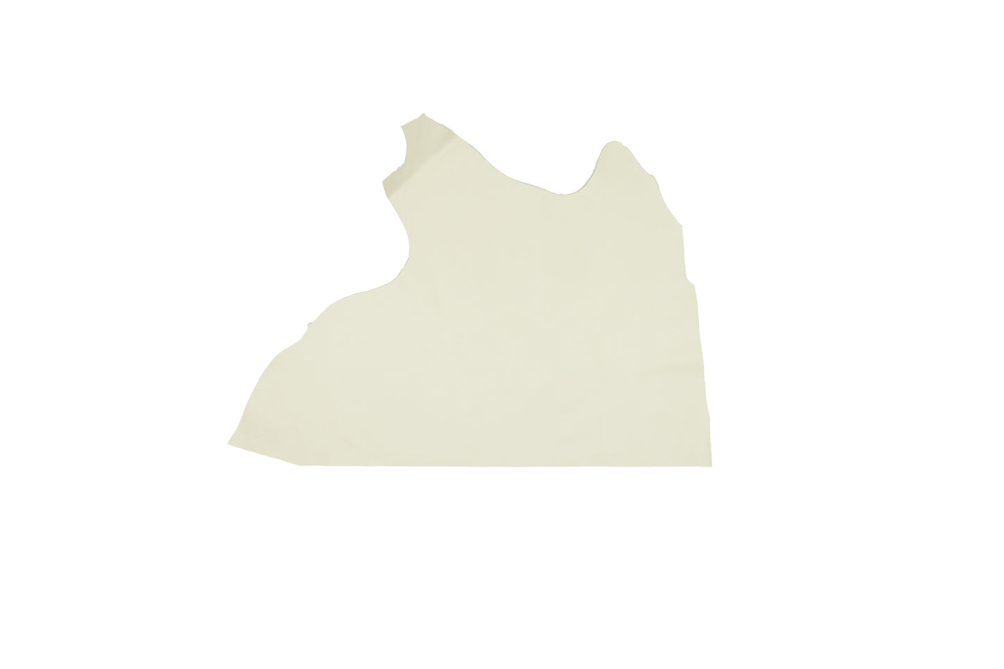 Trozo de piel vacuno crema