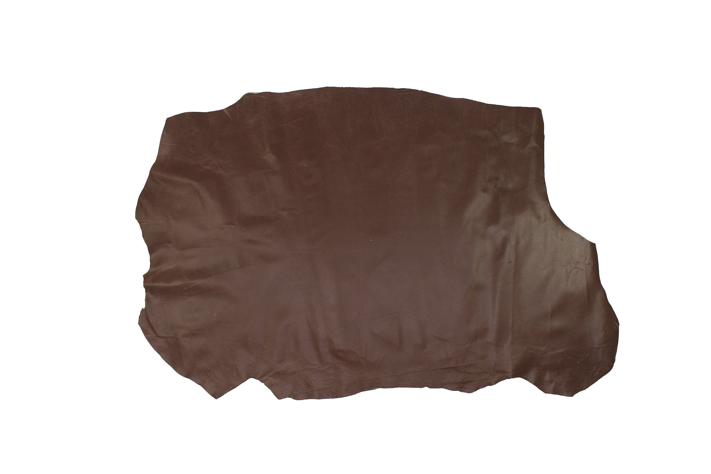 Trozo de piel forro cerdo planchado avellana