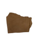 Trozo de piel vacuno autolucido marron