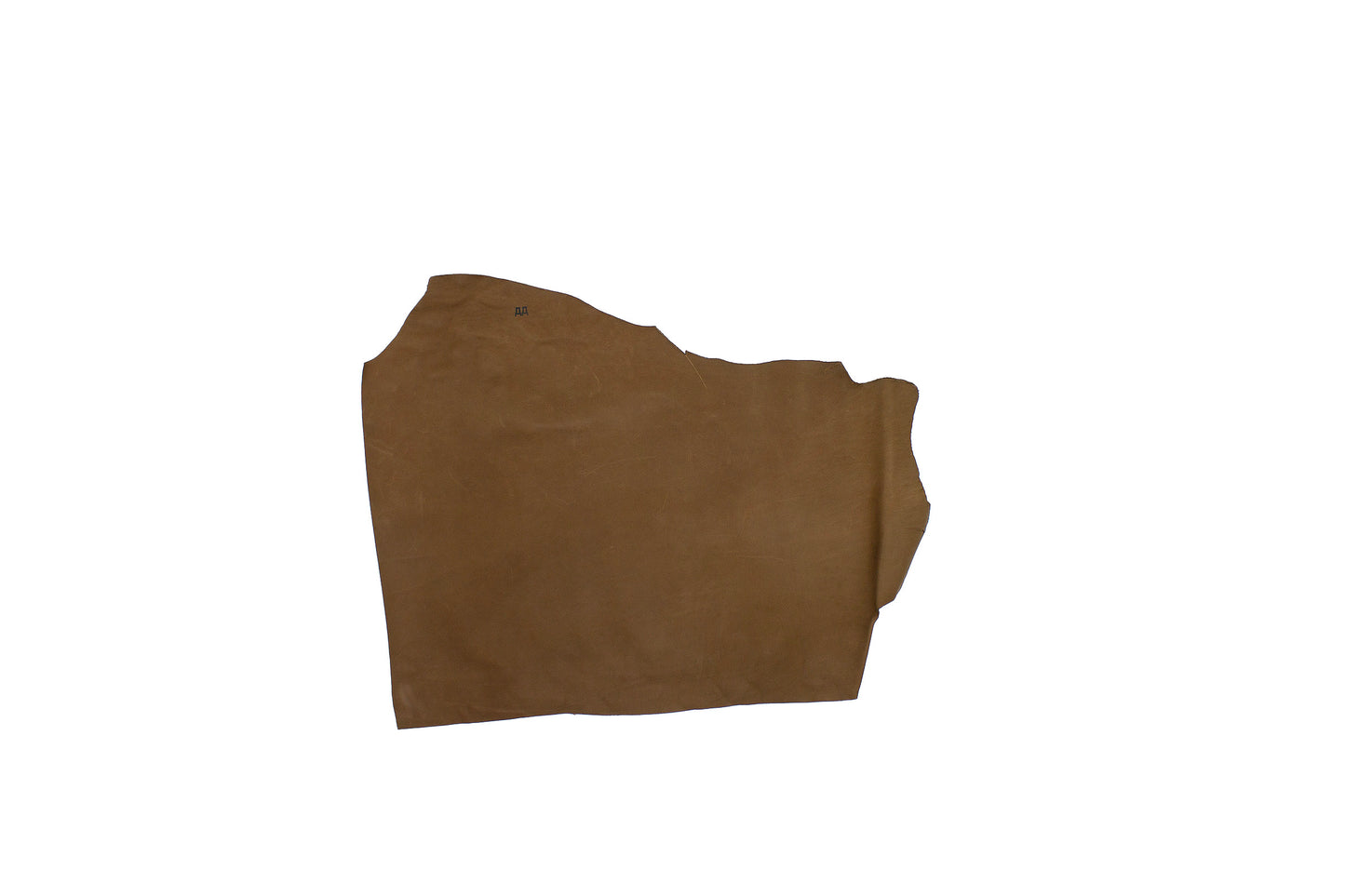 Trozo de piel vacuno autolucido marron