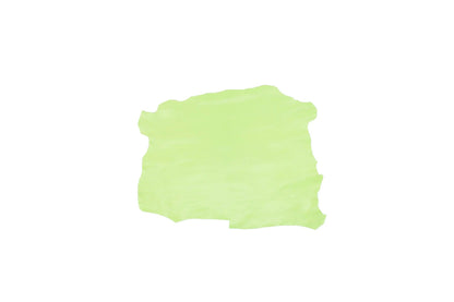 Trozo de piel cabra verde pistacho - La Tendeta del Cuero