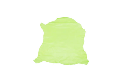 Trozo de piel cabra verde pistacho - La Tendeta del Cuero