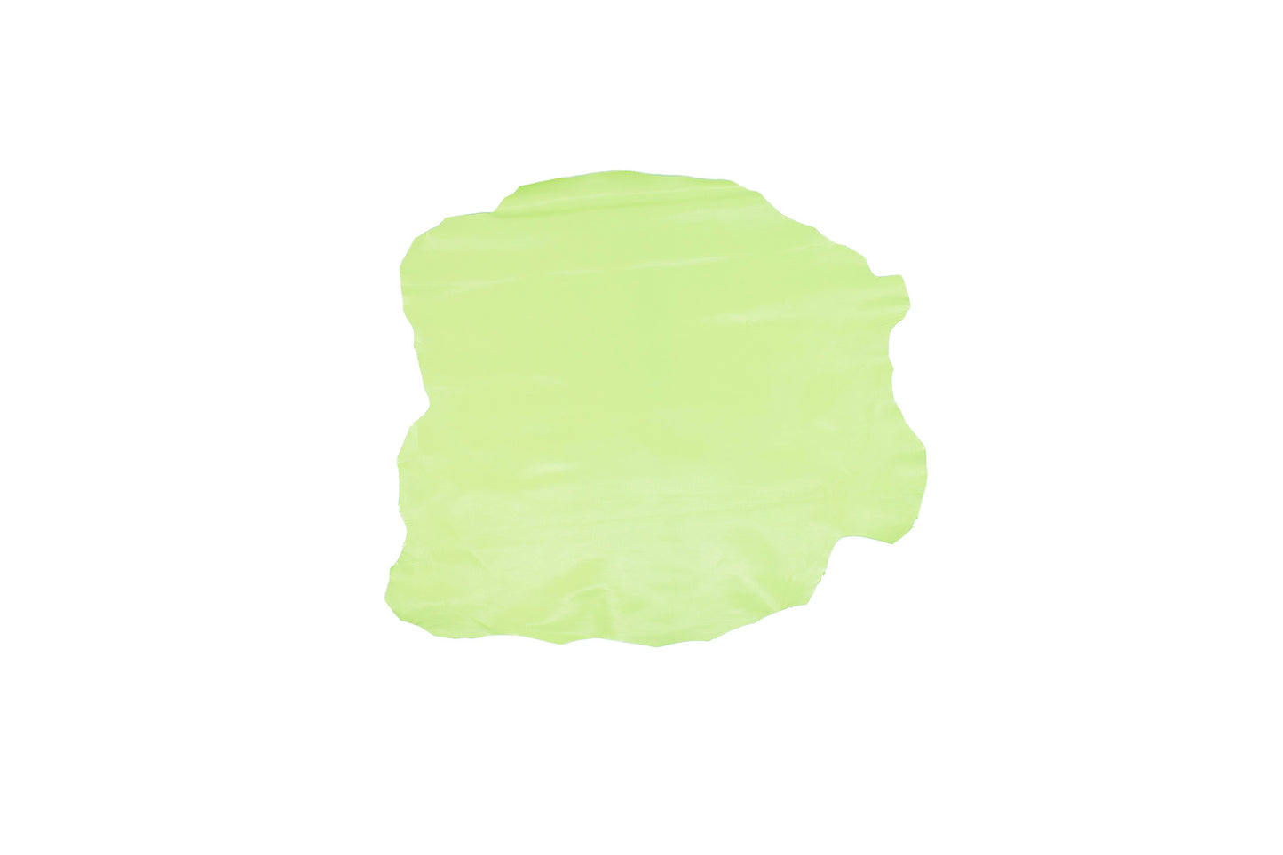 Trozo de piel cabra verde pistacho