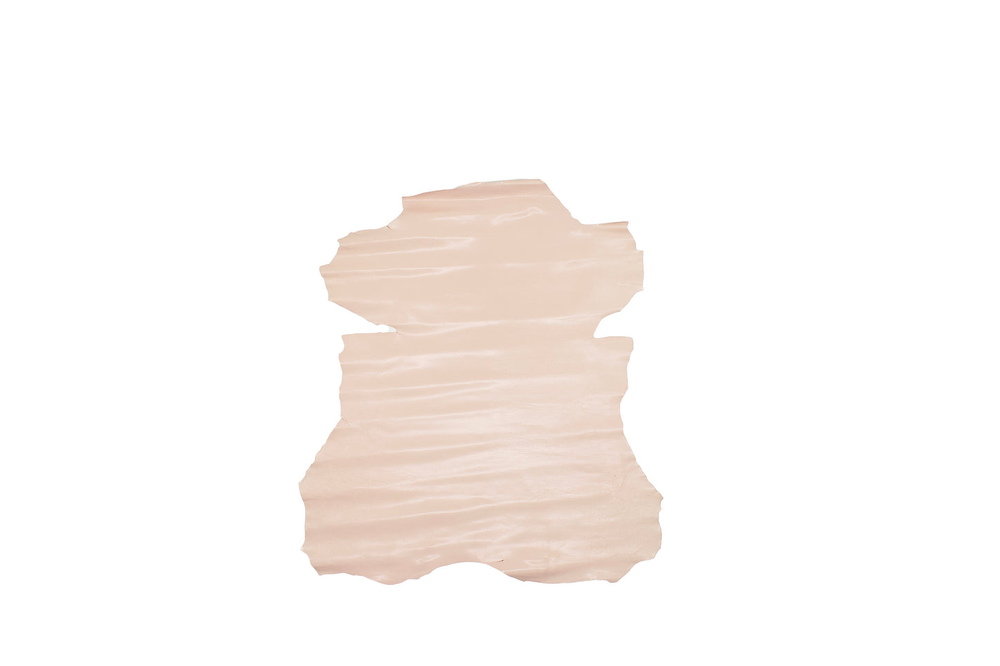 Trozo de piel cabra rosa carne