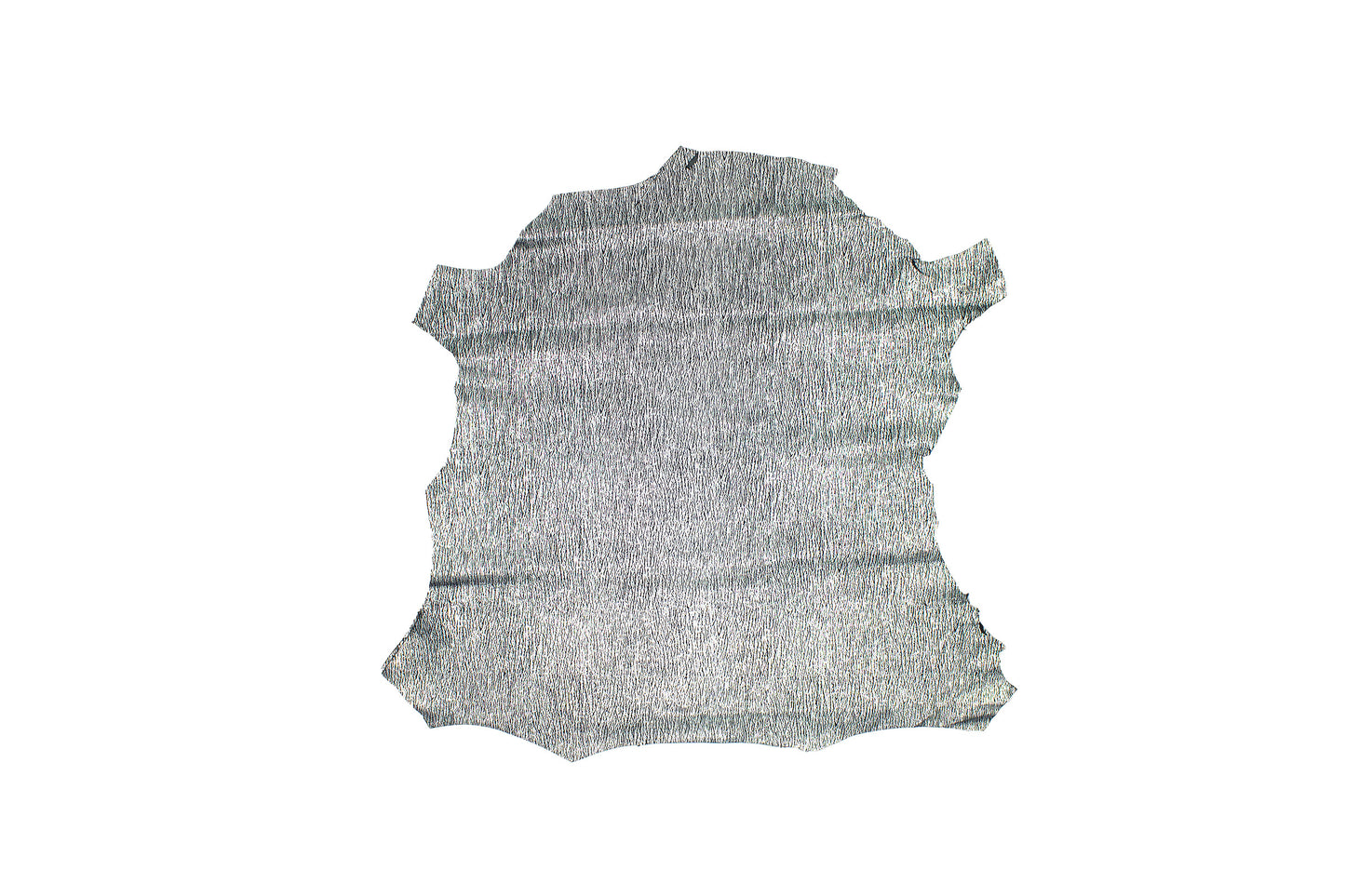 Trozo de piel fantasia bark plata