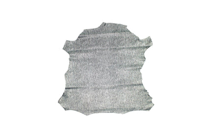 Trozo de piel fantasia bark plata - La Tendeta del Cuero