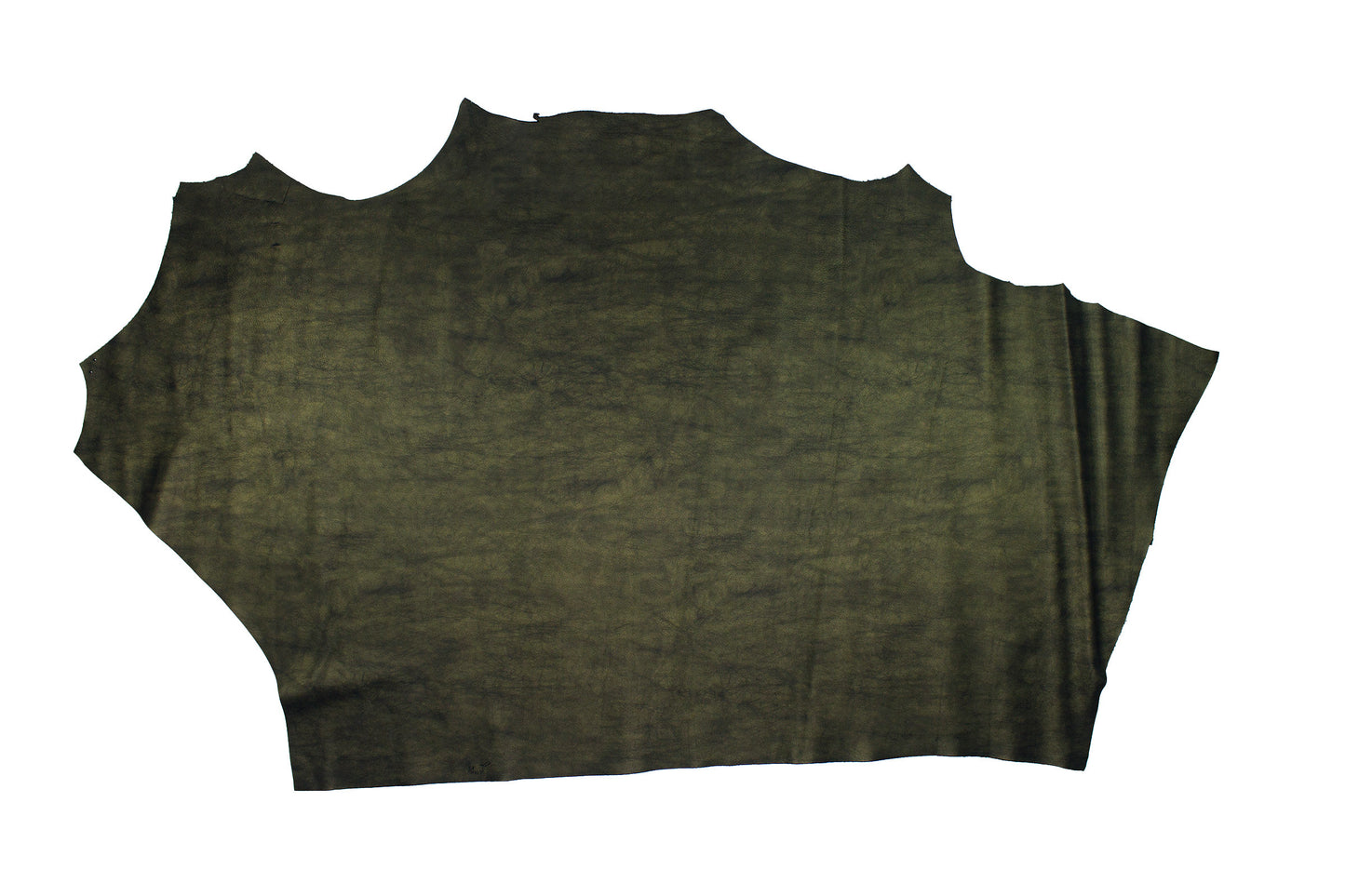 Trozo de piel fantasia venus verde metalizado