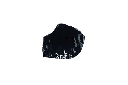 Trozo de piel charol negro