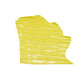 Trozo de piel charol arrugado amarillo envejecido