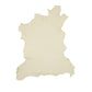 Trozo de piel cordero rustico beige