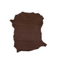 Trozo de piel cordero marron oscuro