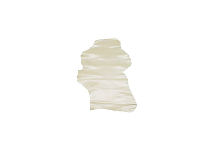 Trozo de piel forro cabra beige nacarado