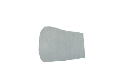 Trozo de piel serraje gris claro