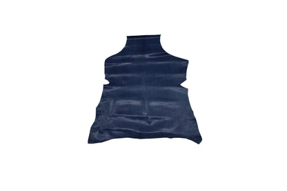 Piece of fantasy leatherette marine blue
