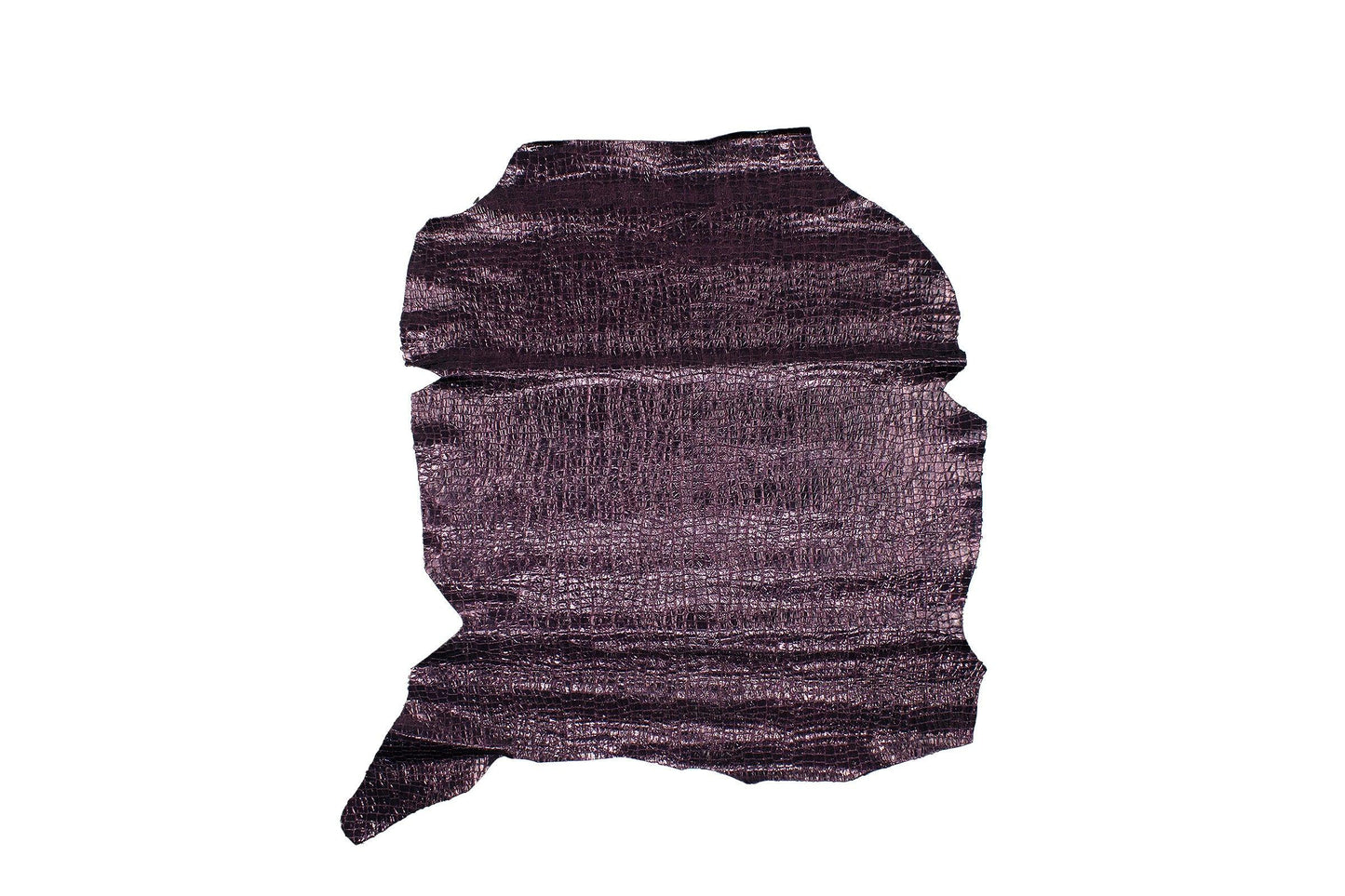 Engraved leather piece coco queen burgundy