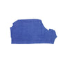Trozo de piel serraje azul