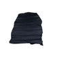 Piece of black goatskin lining