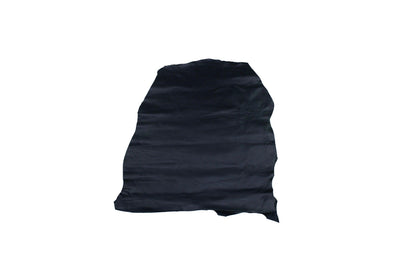Piece of black goatskin lining