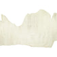 Piece of beige crocodile-embossed leather - rose gold