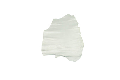 Piece of silver goatskin lining