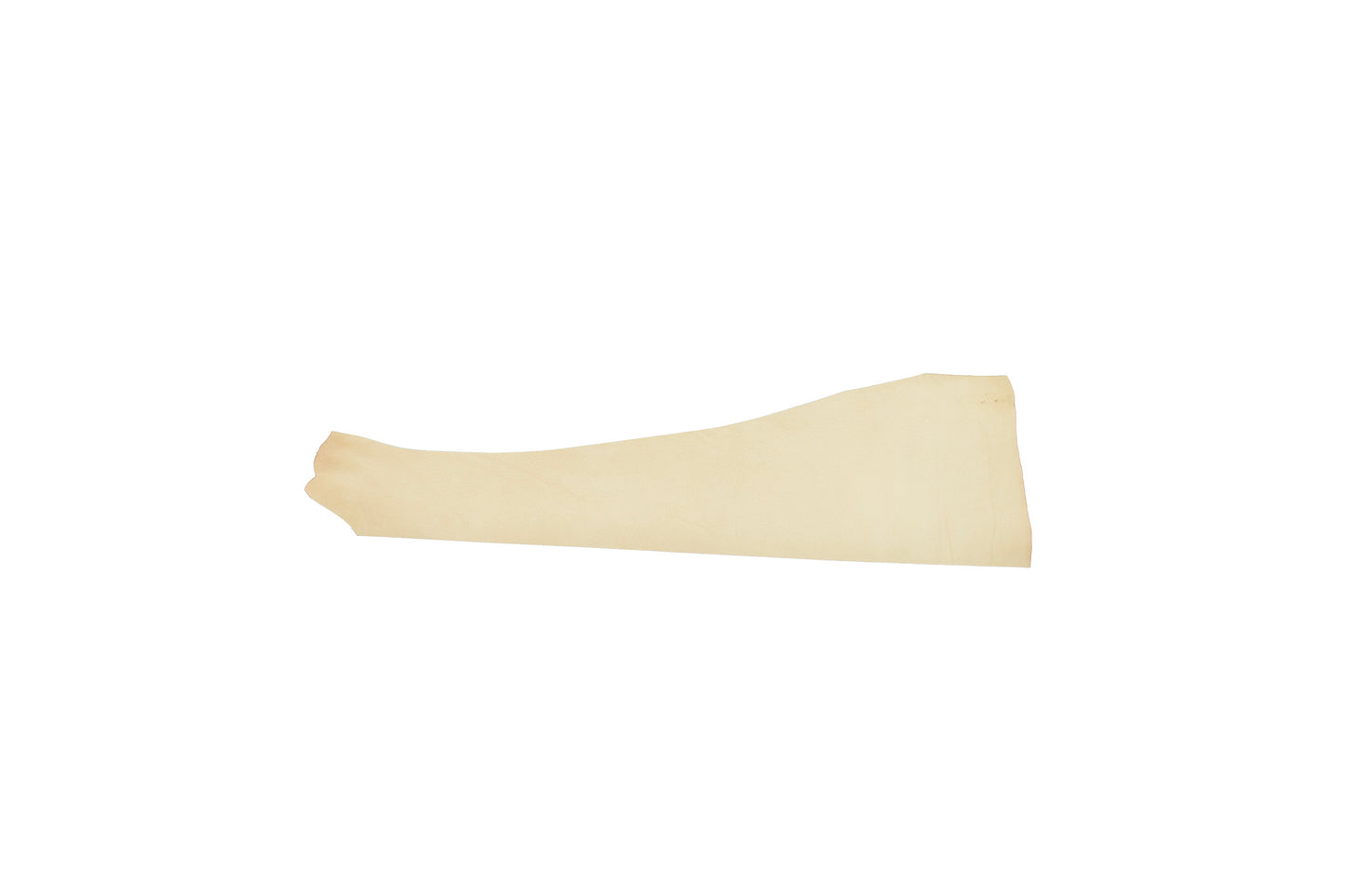 Trozo de piel vaquetilla natural