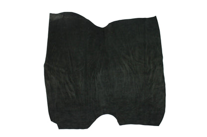 Trozo de piel serraje gris carbon