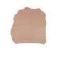 Trozo de piel forro cordero marron fard