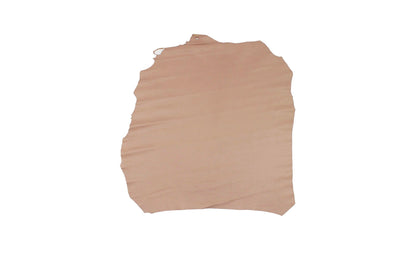 Piece of brown lambskin lining