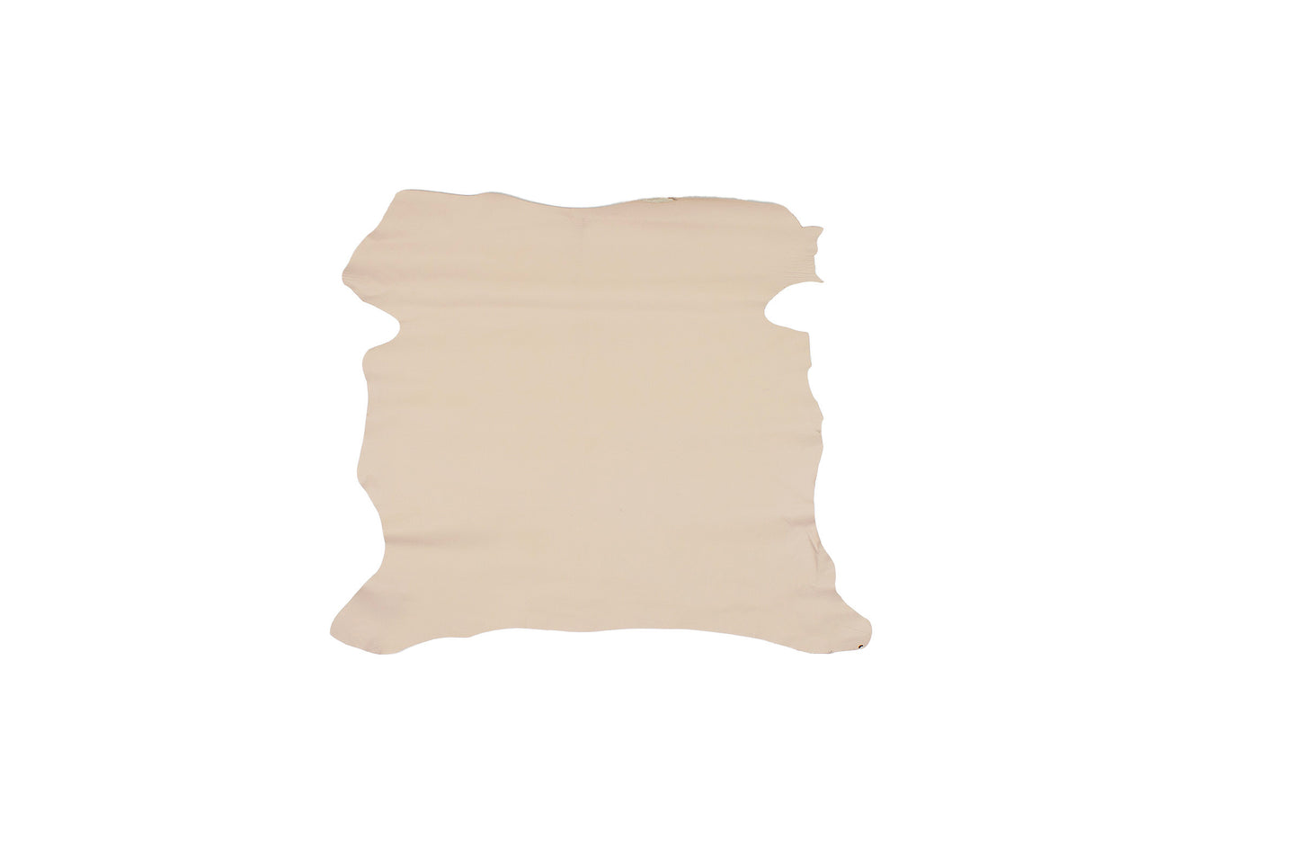 Trozo de piel forro cabra beige