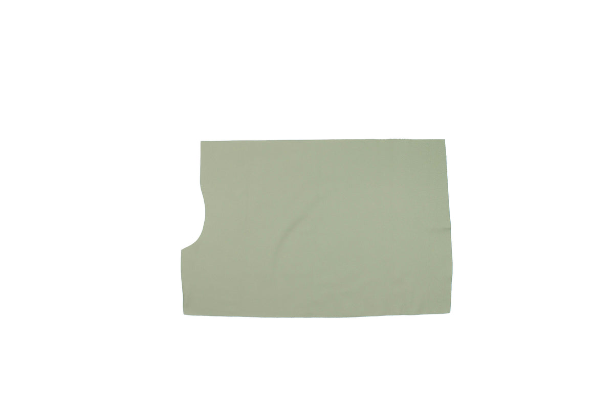 Trozo de piel vacuno bombeado gris stone