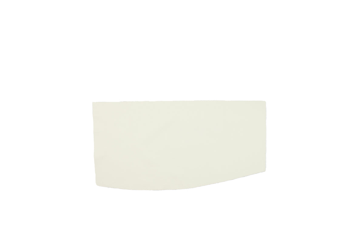Trozo de piel vacuno bombeado cream