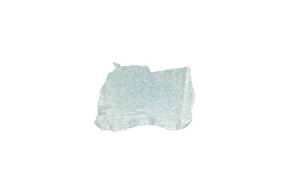 Trozo de piel fantasia aurona azul