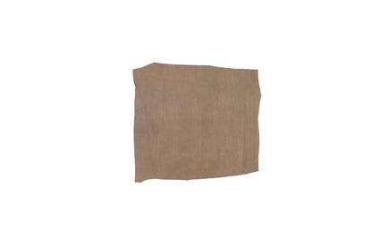 Trozo de piel serraje taupe