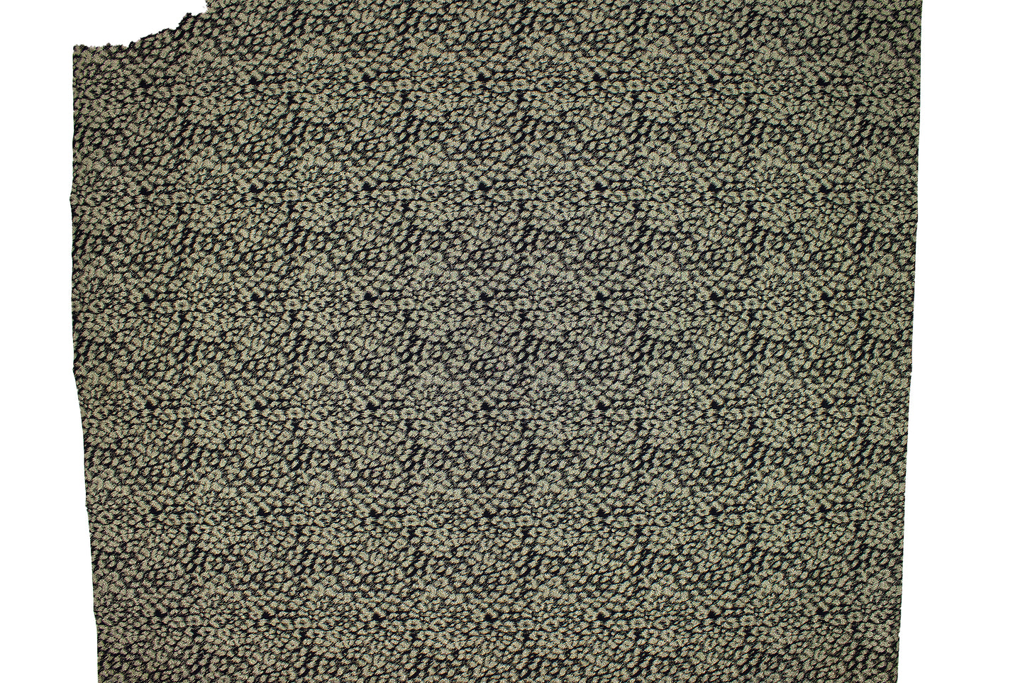 Trozo de tejido manchas plateadas