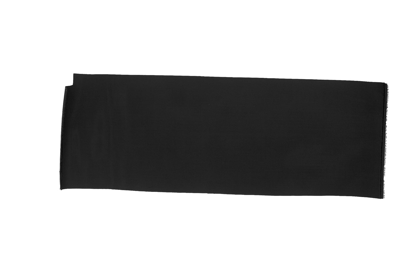 Trozo de tejido loneta negra