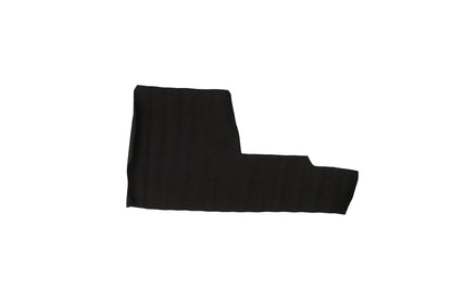 Trozo de tejido granulado redondo negro - La Tendeta del Cuero