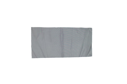 Trozo de tejido rejilla gris negro
