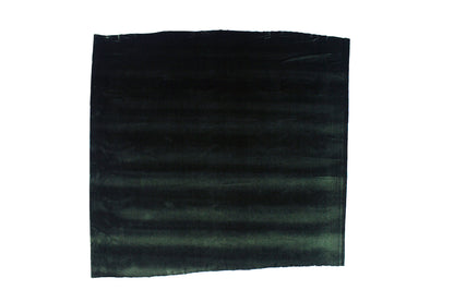 Trozo de tejido terciopelo elastico verde musgo