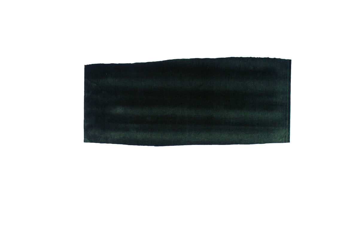 Trozo de tejido terciopelo elastico verde musgo